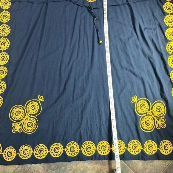 La LeeLa Women Maxi Summer Dress Swimsuit Cover-up Low Cut V-neck One Size Fits - Picture 6 of 9